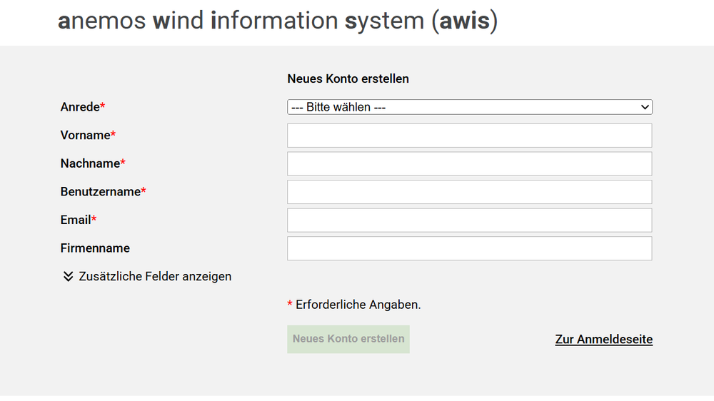 anemos wind information system